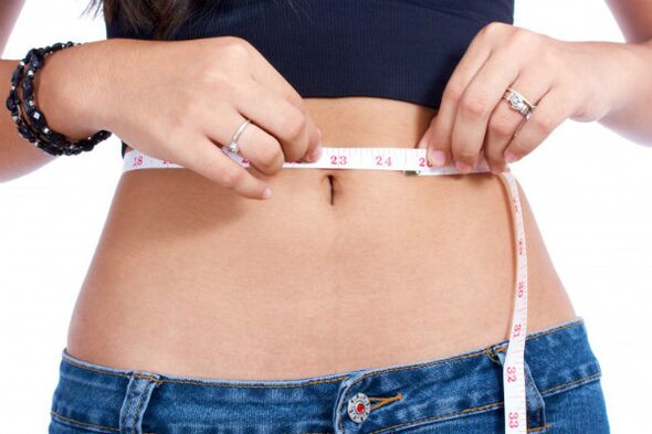pomiar objętości ciała przed japońską dietą