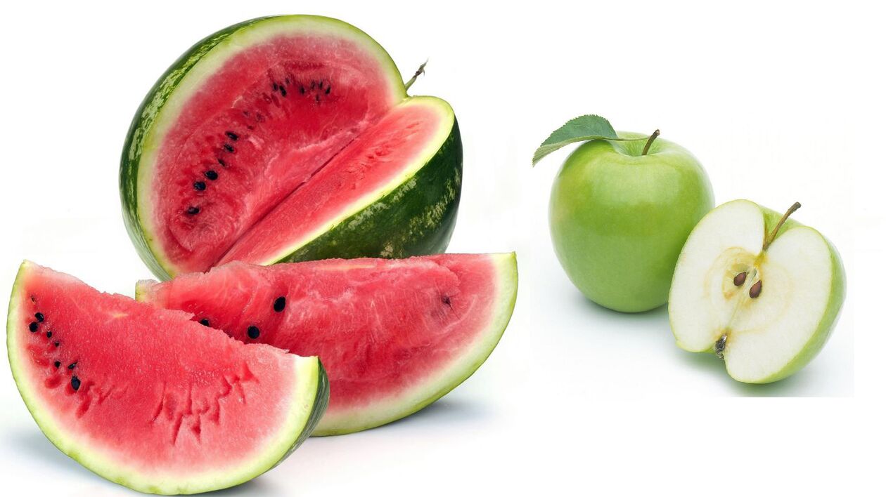 dieta jabłkowo-arbuzowa